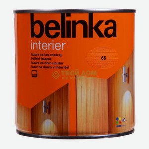Лазурь Belinka 66 Золотое яблоко 0.75л (7148/30 166)