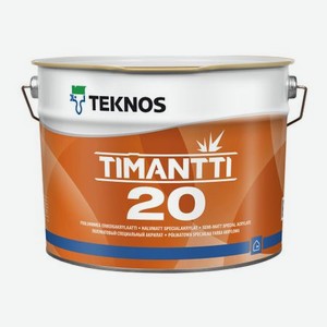 Краска Teknos Timantti рм3 полуматовая 10/9л