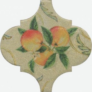 Декор Kerama Marazzi Арабески котто OP/A168/65000 6,5x6,5 см
