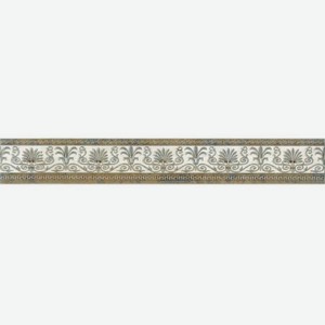 Бордюр PiezaRosa Граффито 1 Серый 6,5x45 см 267671