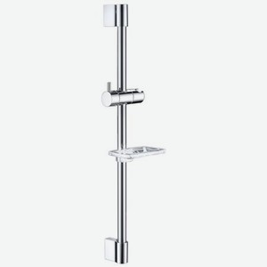 Комплект душевой Wasserkraft серебряный 13,9х15х66,5 см