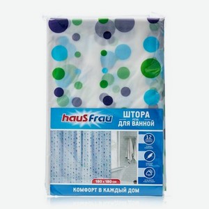 Шторка для ванны Haus Frau   Горох
